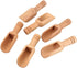 Czl Meco 6 PCS Mini Wooden Spoon Wooden Kitchen Spoon Mini Bath Salt Spoon For Candy Spices Parties Bath Salts Essential...
