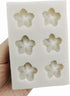 Flower Silicone Mold, Hibiscus Flower Fondant Molds for DIY Chocolate Candy Desserts Pudding Gum Paste Cupcake Cake Topper Decoration Polymer Clay...
