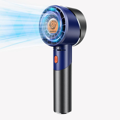 Handheld Fan,Portable Turbo Fan,Powerful Personal Fan(7000rpm High-Speed Motor,Battery Work 3-16 H),USB Rechargeable Mini Handheld Fan for Travel/...