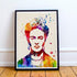 Pack of Sheet for framing Frida Creative. Posters watercolour style. Home Decor. Sheets for framing Paper 250 Grams...