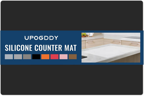 Silicone Mats for Kitchen Counter, Large Silicone Multipurpose Table Mat, Silicone Pad Desk Work Mat, Nonstick Nonskid Countertop Protector, Place...