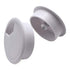 2 Inch (50mm) White Wire Grommets and Cable Ties Kit ABS Plastic Desk Hole Cover Cord Organizer for Computer Desk Cabinet (2pcs Desk Grommets + 6p...