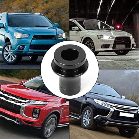 KIMISS Aluminum Shift Knob Boot Retainer, Car Gear Shift Knob Boot Retainer Nut Adapter M10x1.5 Thread Fit for Honda // Shift Boot knob Adapter...