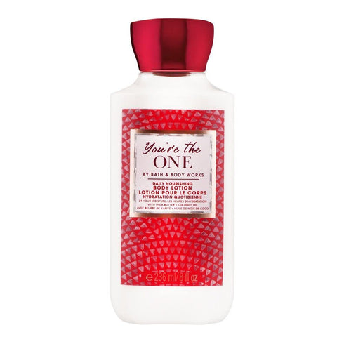 Bath and Body Works Body Care - You're the ONE - 24 Hour Moisture Body Lotion w/Shea Butter + Vitamin E - Full Size 8 fl oz...