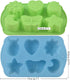 Newk Insects Silicone Candy mold, 4 Packs 6- Cavity Animal Butterfly Moon Star 3D Bakeware Mold, Nonstick Food Grade Mold for Candies, Chocolate, ...