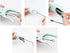 1PC Mini Plier Stapler Cute Handheld Desktop Stapler Mint Green Stapler Metal Hand Held Plier Stapler for Desk, Heavy Duty Office Stapler for Desk...