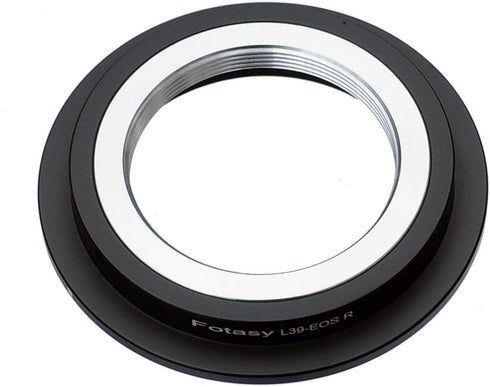 Fotasy Leica M39 Lens to Canon EOS RF Mount Adapter, Adjustable, M39 EOS R Adapter, 39mm LTM Lens Adapter, Compatible with Canon EOS R Mirrorless ...
