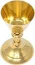 High Polished Brass Small Holy Wine Goblet Chalice, 0.8 Ounce...