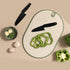 2 pcs Nylon knife plastic knife lightweight and safe, Chef Knives suitable for cutting fruits, vegetables, pizza, cakes?bread...