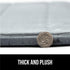 GORILLA GRIP Memory Foam Bath Mat, Soft Absorbent US Designed Bathroom Rug, Gripping Dots Machine Washable Bathmat, Cushioned Floor Mats, Shower S...