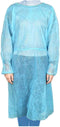 Dealmed Blue Isolation Gown – 10 Count of Disposable Medical Gowns, Blue Latex-Free, Perfect for Hospitals, Medical Facilities, and Physicians’ Of...