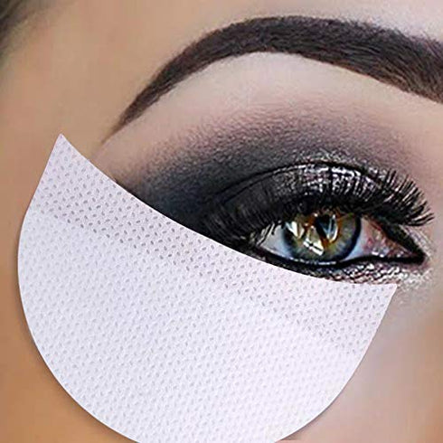 LKE 100pcs Eyeshadow Stencils Professional Pads Under Eye Eyeshadow Gel Pad Patches for Eyelash Extensions/Lip Makeup...