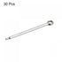 uxcell Split Cotter Pin, 2.5mm x 40mm Stainless Steel Clip Fastener Fitting for Automotive, Mechanics, Silver Tone, 30Pcs...