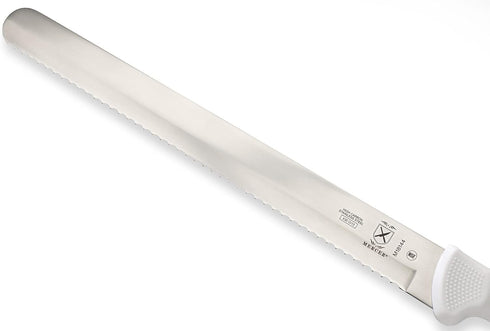 Mercer Culinary Ultimate White 12" Wavy Edge Slicer Knife...
