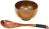 JapanBargain 2685x4, Set of 4 Wooden Dinner Spoons Yogurt Spoons Snack Spoons Ice Cream Spoons Children Spoons, 7-3/4 inch...