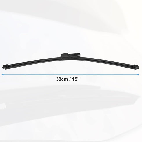 ACROPIX 15" 15" Car Rear Windshield Wiper Blade Fit for Volkswagen Tiguan - Pack of 2 Black...