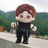 niannyyhouse 20cm Plush Doll Clothes Black Vest Pants Belt Accessories...