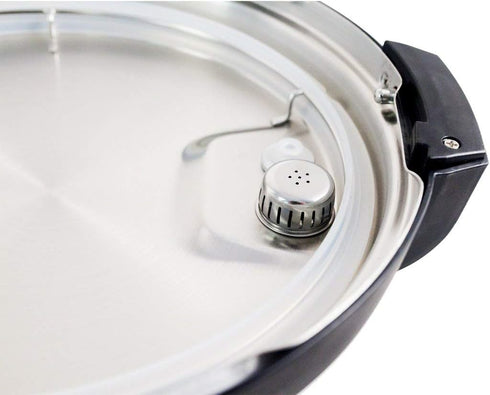"Anti-block Shield for Electric Pressure Cookers like Instant Pot, Crock-Pot, Cuisinart, Farberware, Ninja, NuWave, Power Cooker XL". This shield ...