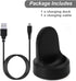 Emilydeals for Gear S3 Charger, Replacement Charging Cradle Dock for Samsung Gear S3 Classic/Frontier Smart Watch (Black)...