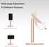 Bright Stone Phone Stand for Desk, Adjustable Cell Phone Holder for Desk, Compatible with 4"-12.9" Phones/Tablet/iPhone/iPad/Switch (Pink)...