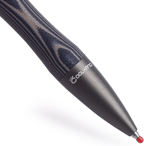 Cool Hand 5.7'' Bolt Action Pens, EDC Ballpoint Ink Refillable, Stylus for Touch Screen, G10 Body w/Pocket Clip, Ergonomic Grip, with a Free Refil...