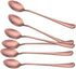 Long Handle Ice Tea Spoons, Gold Plated Latte Spoon, Stainless Steel Ice Cream Spoon, Iced Tea Spoon, Cocktail Stirring,Tea, Coffee, Milkshake Des...