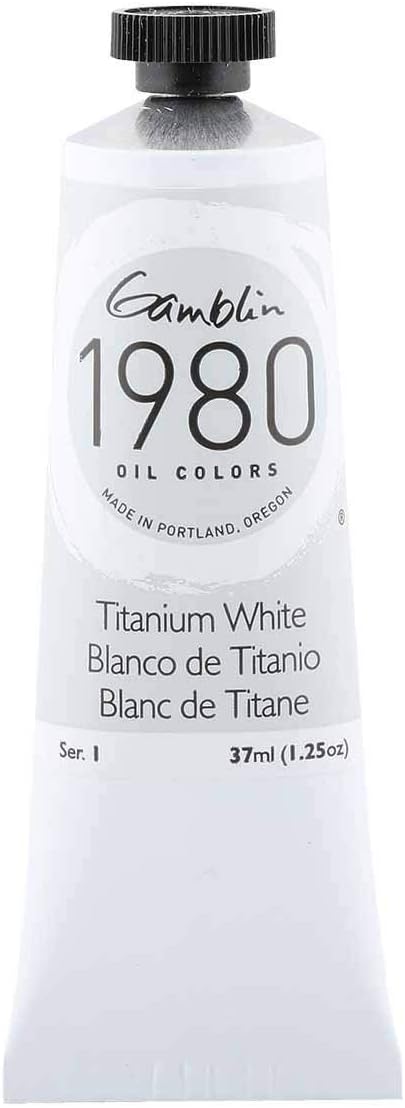 Gamblin 1980 Oil Titanium White 37Ml...
