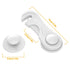 TRILINK Cabinet Locks for Babies 10 Pack, Baby Proofing Baby Safety Locks, Child Locks for Cabinets, Fridge Locks for Kids, Strong Adhesive No Dri...