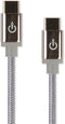 CableLinx Elite 8" USB-C to USB-C Charge & Sync Braided Cable for ChargeHub - Compatible with Samsung Galaxy S9/S8 Plus Note, Moto Z/Z2, LG V30/V2...