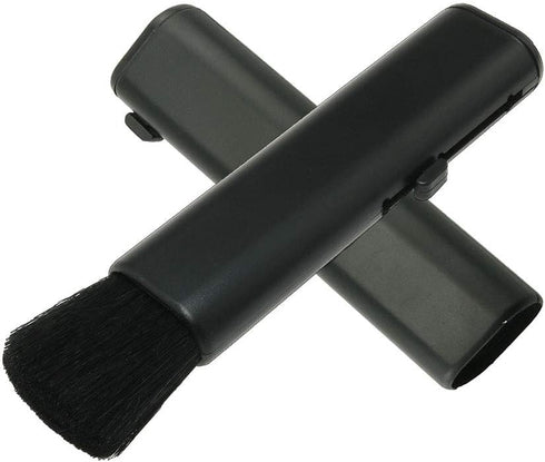 Telescopic Brush, Keyboard Brush, Lens Soft Brush, Computer Camera Cleaning Supplies, MJ115 Black, Camera Lens Cleaner Brush-Goat Hair / Small...