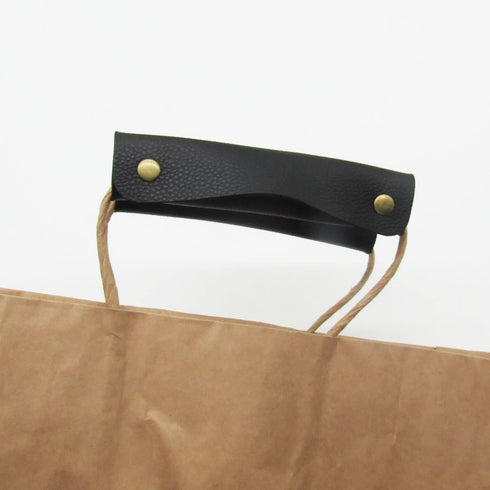 2 Pcs Black Handbag Handle Leather Wrap Covers Purse Handle Protectors Cover for Purse Bag Supplies...