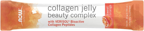 NOW Solutions, Collagen Jelly Beauty Complex, Sweet Orange Flavor, 10 Jelly Sticks...