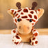 6 Pieces Jungle Stuffed Animal Forest Plush Lion Elephant Tiger Giraffe Plush Toy for Party Animal Themed (6zhidongwu)...