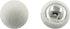 50pcs Metal Handle Buttons for Tuxedo Suits Gowns Blouses Coats, White Smooth Satin Covered Metal Shank Buttons 10mm Wedding Dress Buttons...