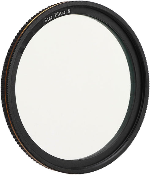 Adjustable Starlight Filter, Coating Filter Kit with Double Frame Rotation Design, Waterproof Camera Lens Effects Filters for Night Scenery Jewelr...