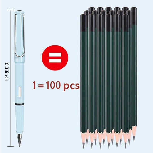 Vanleonet 6 Sets Forever Pencils with Erase, Inkless Magic Pencil, Infinity Reusable Pencil,Pencil That Never Everlasting Pencil, Endless Pencil w...
