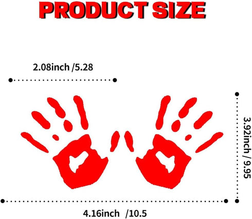 Car Stickers and Decals?2pcs Jeep Wave Sticker for Automobile Wave Activity Auto Waving Hand Stickers Car Decoration,Mirror Left Right Jeep Palm S...