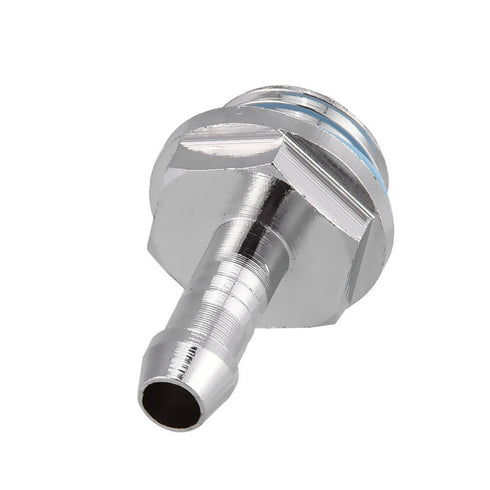 PC Water Cooling System 6 PCS Two-Touch Fitting G1/4 Thread Barb Connector for Tube, Suitable for Connecting Water Cooling System Kit(7.2mm)...