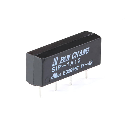 5PCS SIP-1A12 Reed Switch Relay 5V 4 Pins DC Resistance 450~550ohm Normally Open 1A Relay Module...