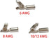 50 Amp Grey Connector Battery Charger Battery Power connectors 50Amp Gray (10/12AWG)...