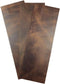 Hide & Drink, Rustic Leather Rectangles (4 x 12 in.) 3 Piece Set for Crafts/Tooling/Hobby Workshop, Heavy Weight (1.6-1.8mm Thick) :: Bourbon Brow...
