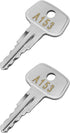 A153 SKS roof rack key,Replacement Key for Yakima SKS Ski,Roof,Cargo Box,Carrier Racks and Crossbars.(2 pack-Code A153)...
