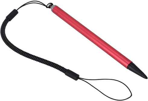 Screen Touch Painting Pen Resistive Hard tip Stylus Pen with Spring Rope for POS/PDA/Car Navigatior/Resistive Mobile Phones(Red)...