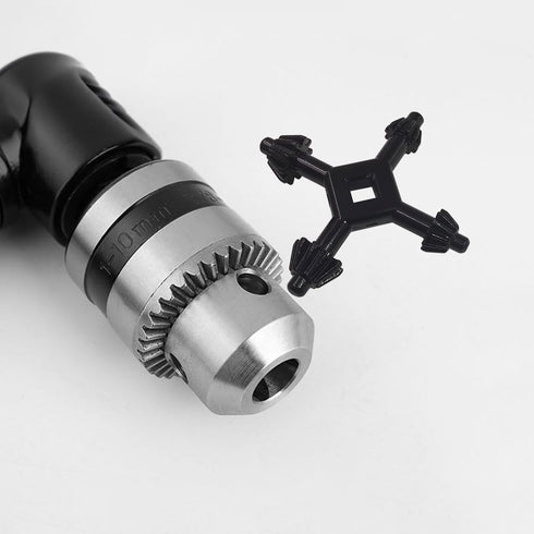 4-in-1 Chuck Key for Drill Press, Professional Universal Key to Fit Most Power Tools...