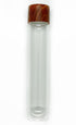 Glass Preroll Vials with Child Resistant Cap - 120mm Glass Tube (6, Mahogony)...