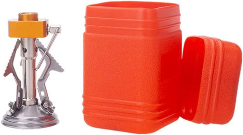 Mini Propane Camping Gas Stoves Wind Resistent Jet Burner Backpacking Stove Ultralight Foldable Outdoor Cooking Gear Idear for Trekking Hiking Mou...