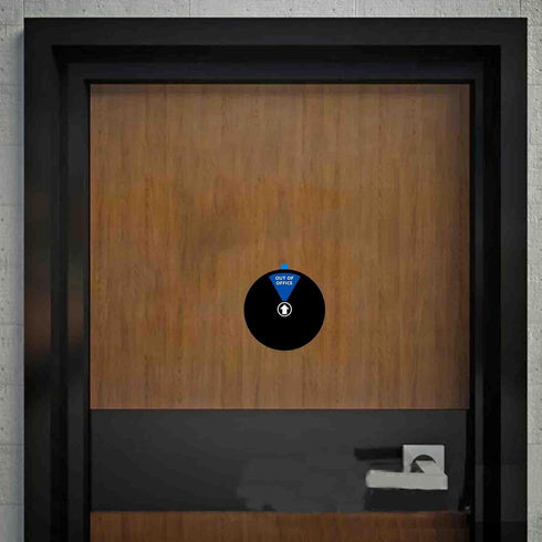 Privacy Door Sign, Do Not Disturb/Come in Welcome/Out of Office/in a Meeting/Back Soon/Working Remotely Sign, That Lets Others Know Whether You're...
