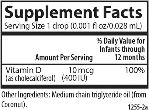 Carlson Laboratories Super Daily D3 for Baby, 0.086 Fl oz...