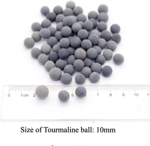 DreamDealsSG 100 Pieces Tourmaline Balls for Betta Fish Tank Accessories. Mineral Calcium Supplement. Live Shrimp Food, Betta Fish Food, and Crayf...