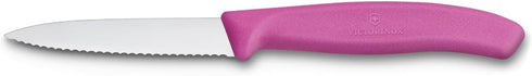 Victorinox 67796L5B Paring Knife, Pointed Tip, Serrated, Pink...